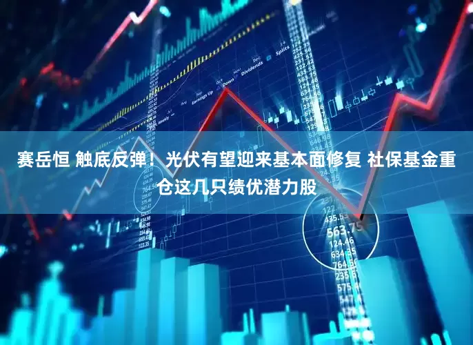 赛岳恒 触底反弹！光伏有望迎来基本面修复 社保基金重仓这几只绩优潜力股