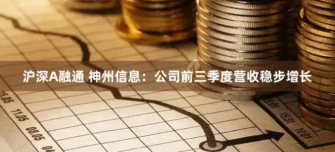 沪深A融通 神州信息：公司前三季度营收稳步增长